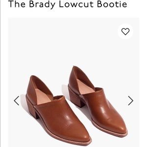 Madewell Brady Lowcut Bootie